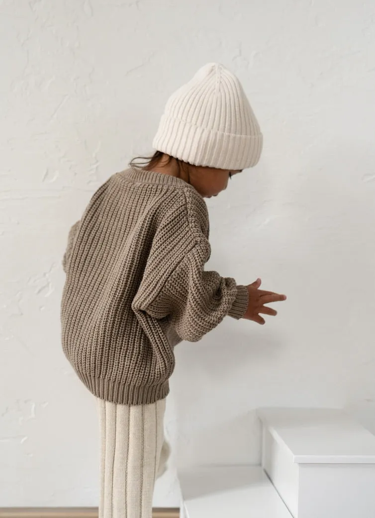‘Oak’ Chunky Knit Sweater