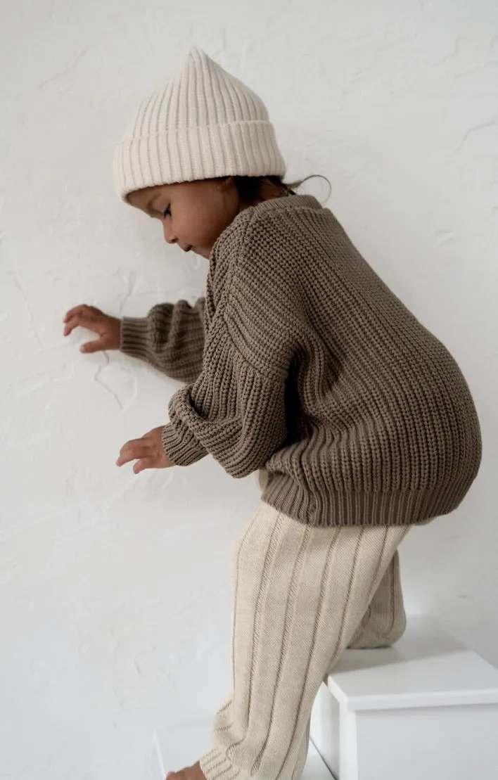 ‘Oak’ Chunky Knit Sweater