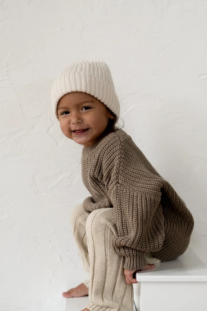 ‘Oak’ Chunky Knit Sweater