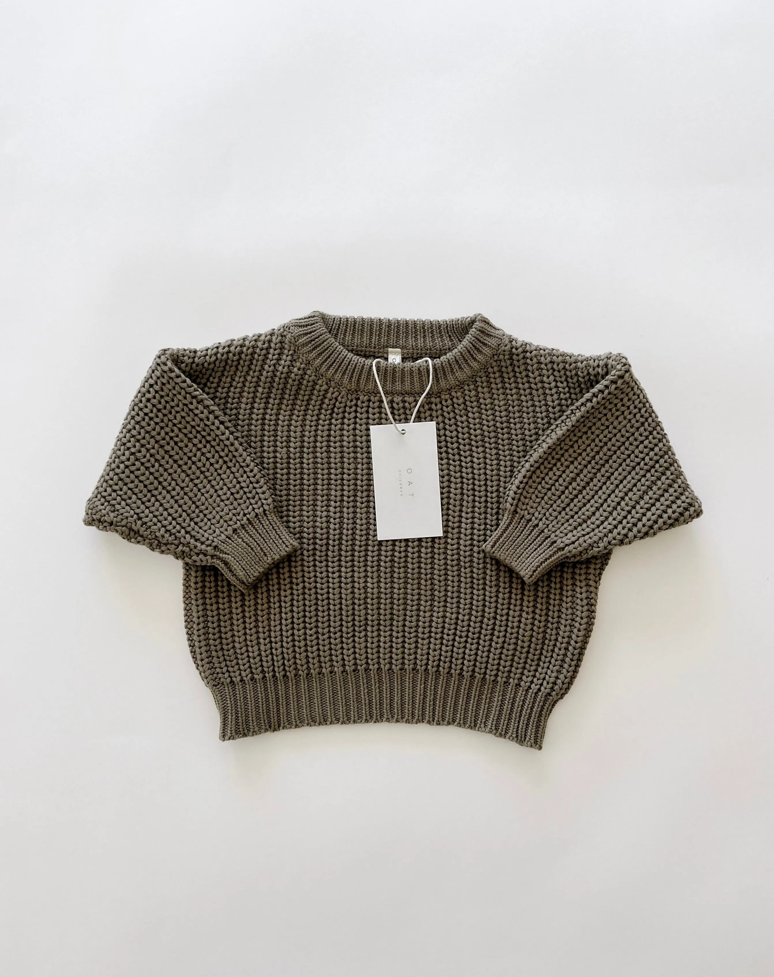 ‘Oak’ Chunky Knit Sweater