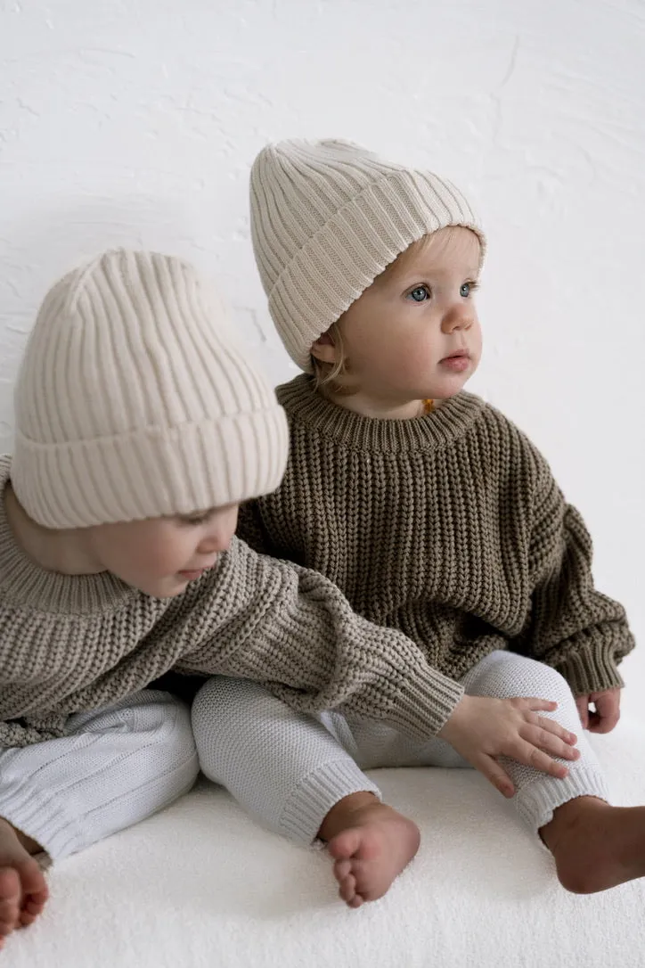 ‘Oak’ Chunky Knit Sweater