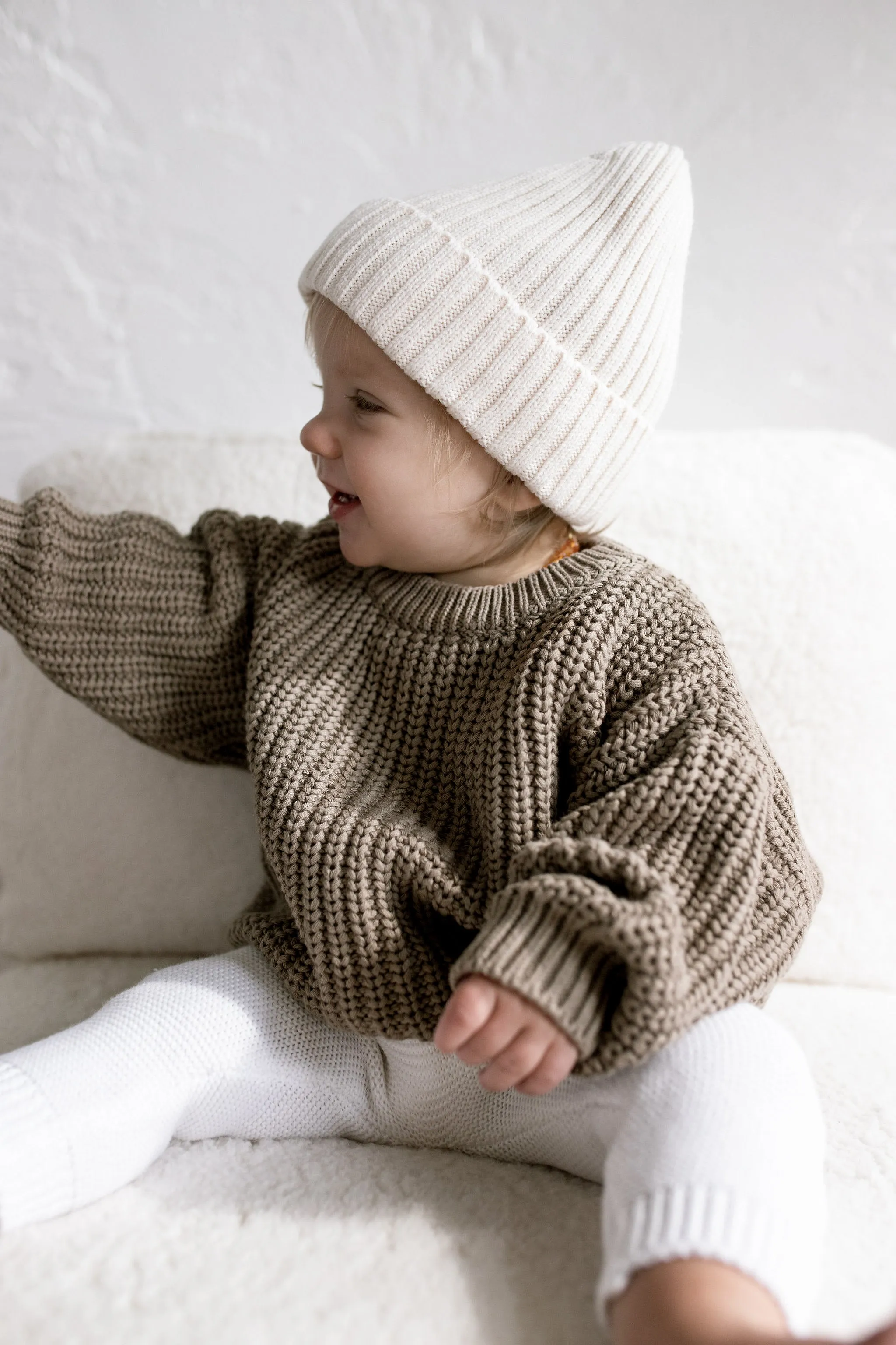 ‘Oak’ Chunky Knit Sweater