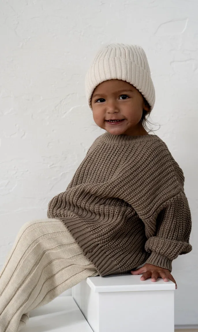 ‘Oak’ Chunky Knit Sweater