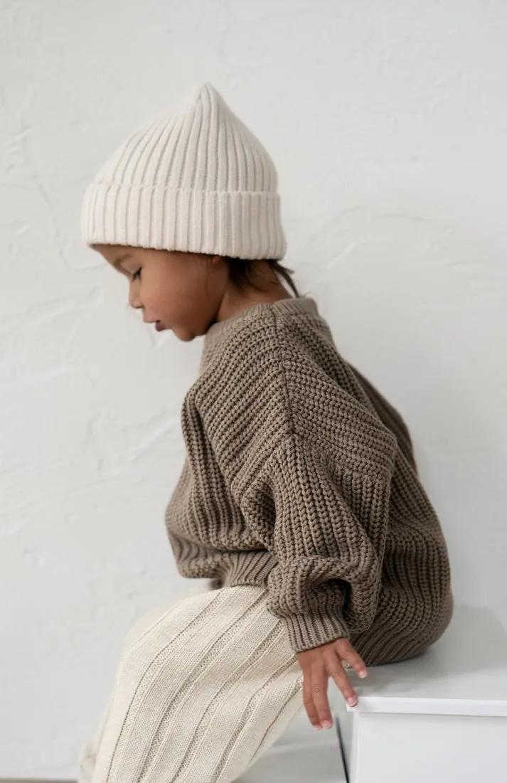 ‘Oak’ Chunky Knit Sweater