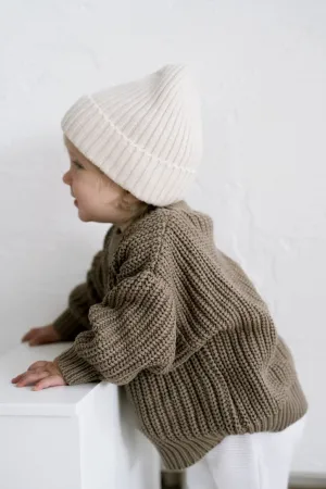‘Oak’ Chunky Knit Sweater