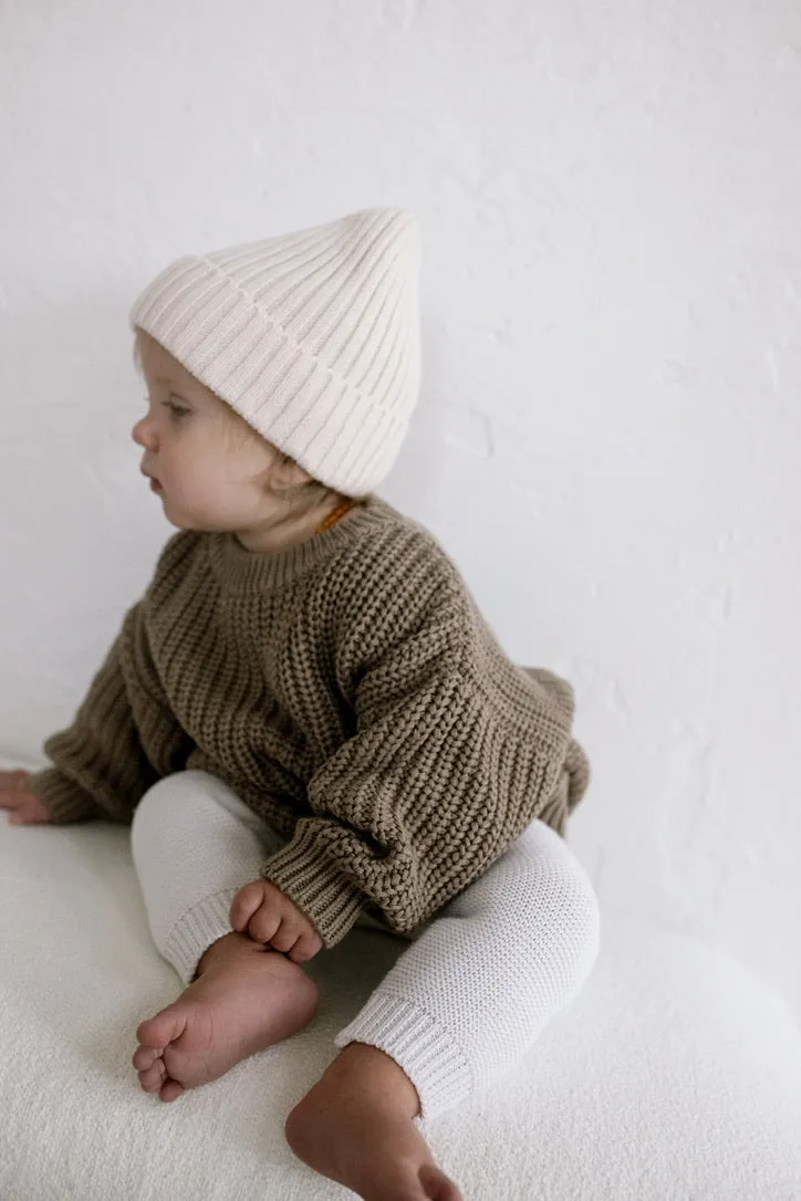 ‘Oak’ Chunky Knit Sweater