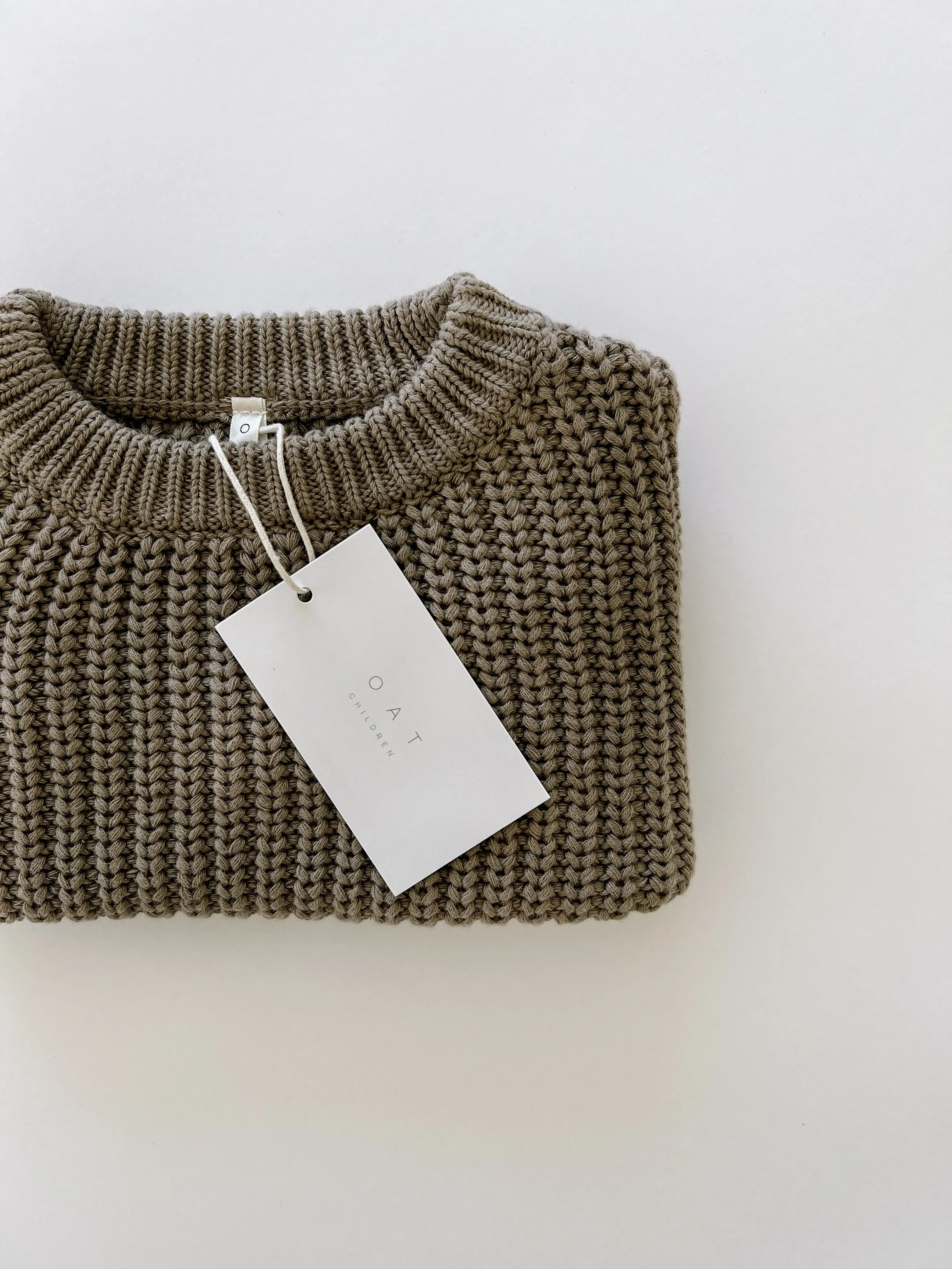 ‘Oak’ Chunky Knit Sweater