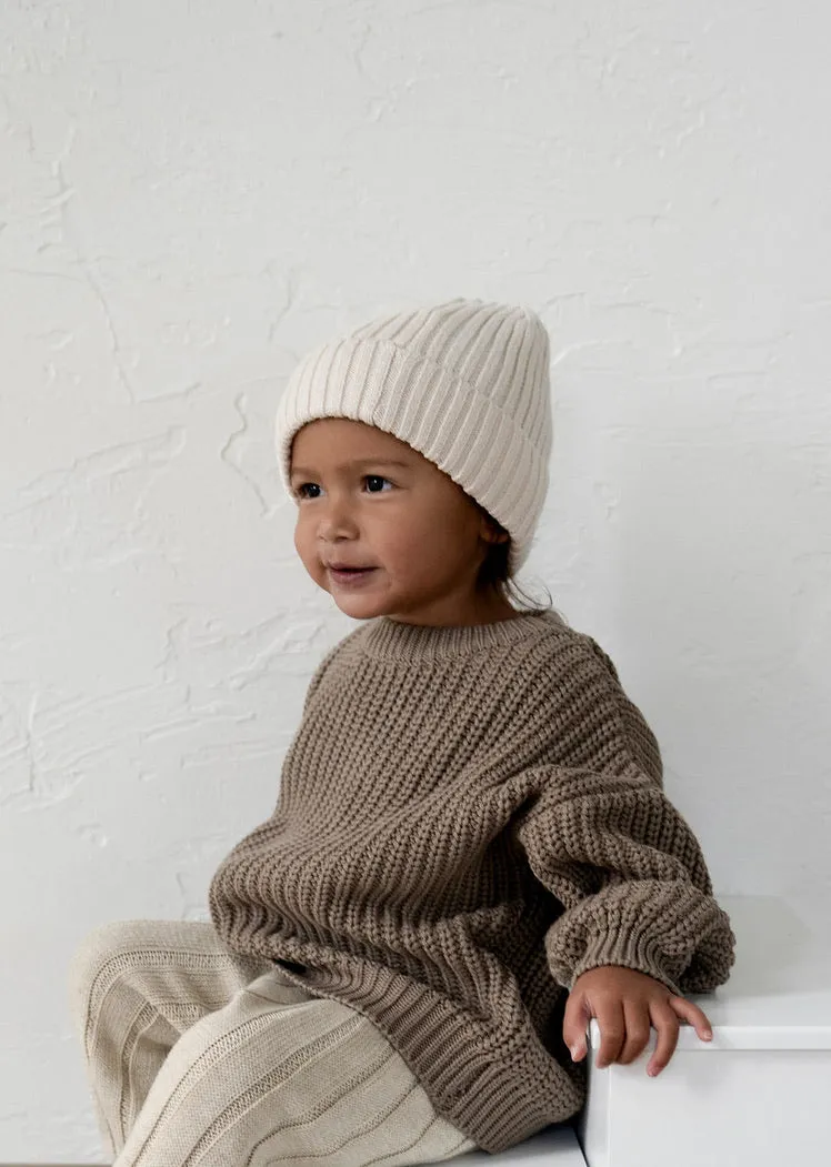 ‘Oak’ Chunky Knit Sweater