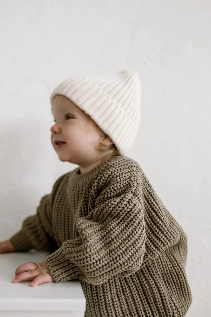 ‘Oak’ Chunky Knit Sweater