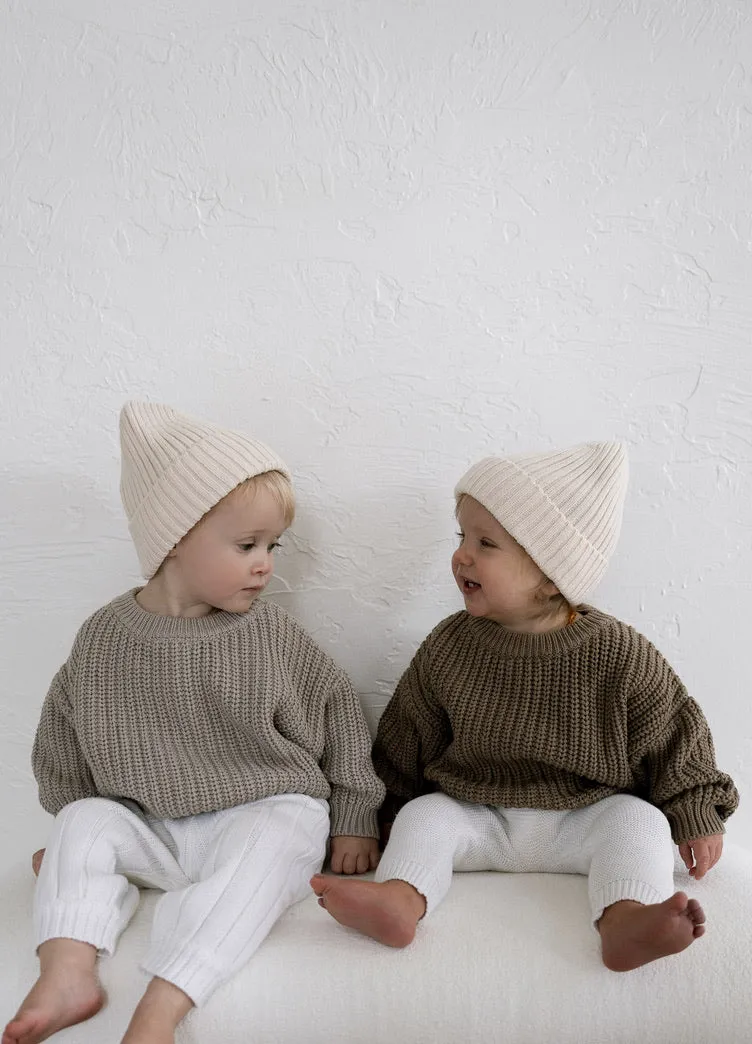 ‘Oak’ Chunky Knit Sweater