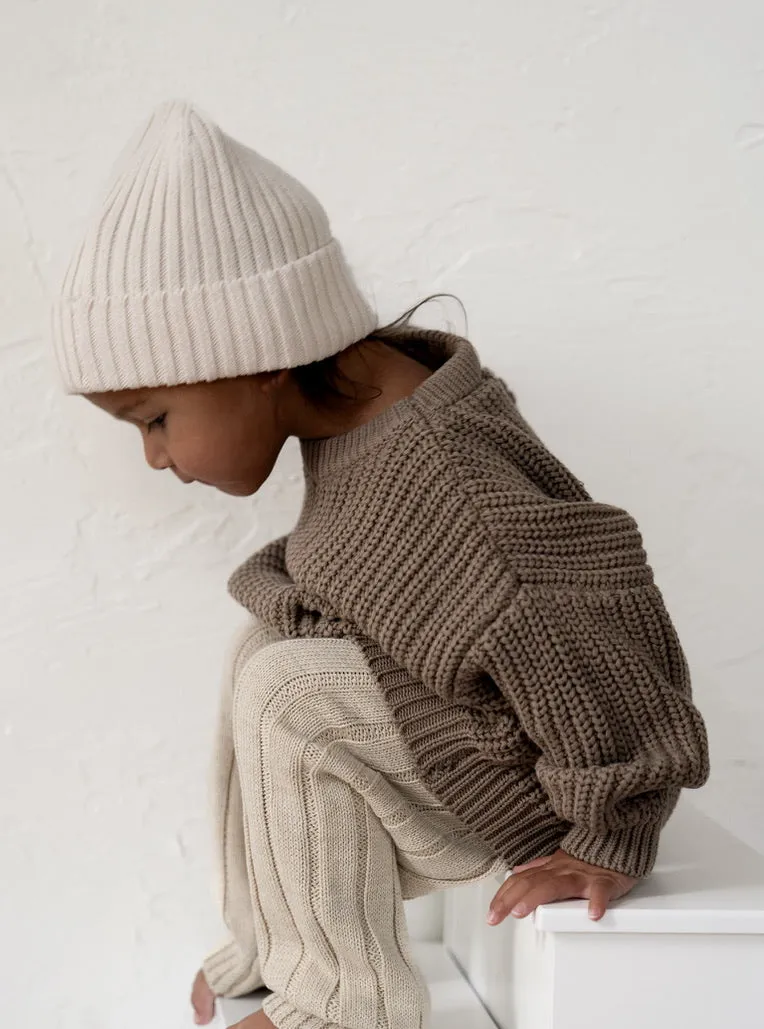 ‘Oak’ Chunky Knit Sweater