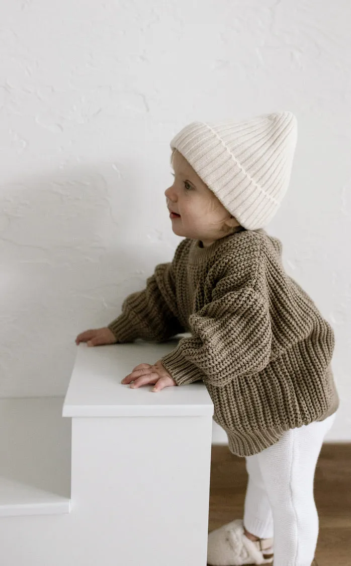 ‘Oak’ Chunky Knit Sweater