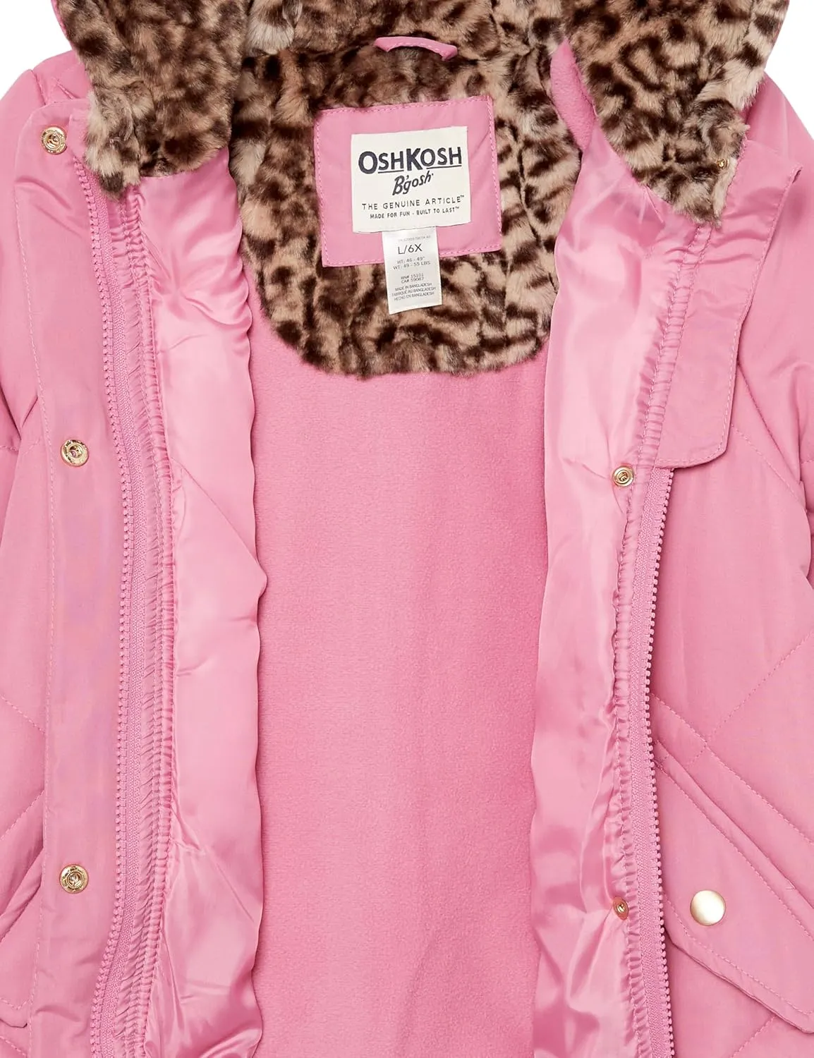 OshKosh B'Gosh Baby Girls' Perfect Puffer Jacket