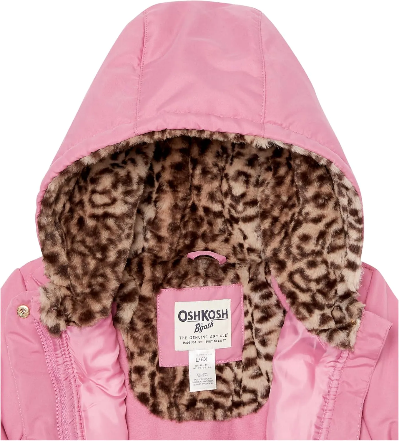 OshKosh B'Gosh Baby Girls' Perfect Puffer Jacket