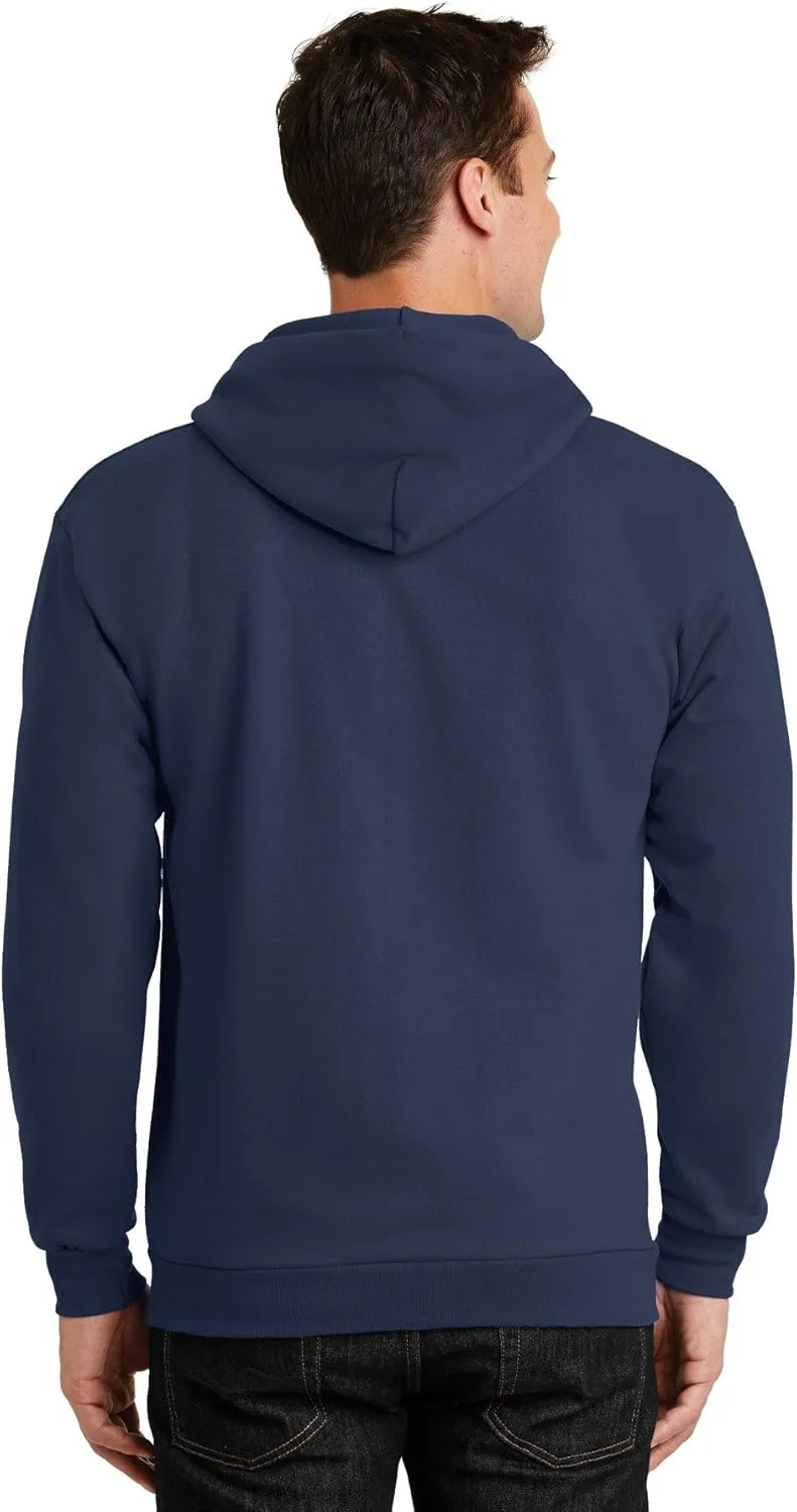 Port & Company Fleece Full Zip Hooded Sweatshirt (PC90YZH)