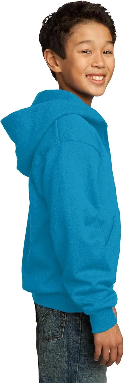 Port & Company Fleece Full Zip Hooded Sweatshirt (PC90YZH)