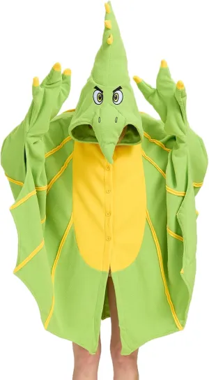 Pterosaur Costume Pterosaur Hooded Halloween Costumes Party Cape Cosplay Adult