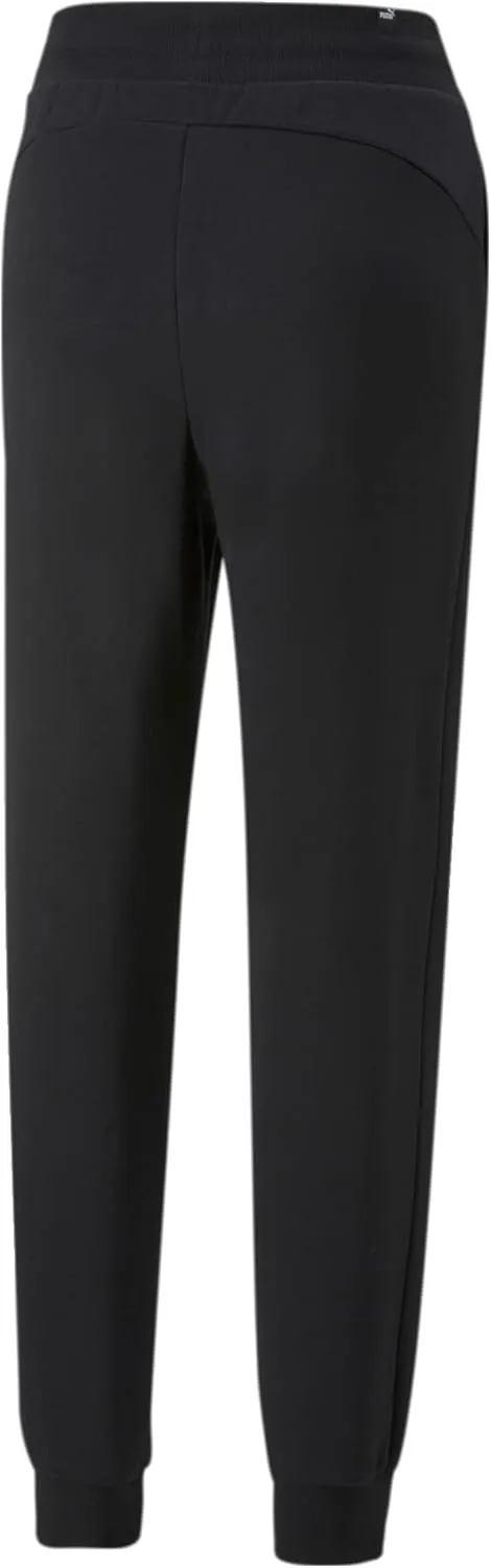 PUMA Women's Essentials  Embroidery High Waist Fleece Pants