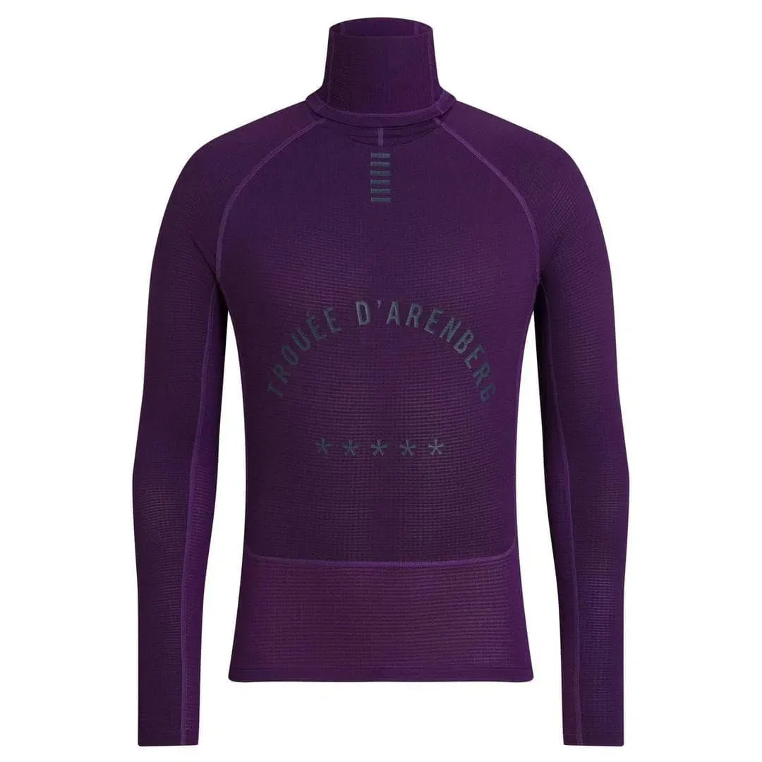 RAPHA Pro Team Thermal Base Layer Long Sleeve - Dark Purple