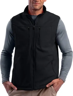 SCOTTeVEST Fireside Fleece Vest for Men - 15 Hidden Pockets - Warm Wrinkle Resistant for Travel & More