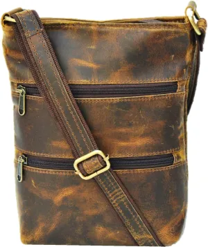 Small Sling Bag for Women Leather Fashionable Crossbody Handbag Shoulder Travel Vintage Handmade Purse