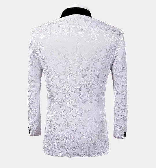 Suzhoufashion Miia Red Velvet Shawl Lapel One Button Wedding Men Suits