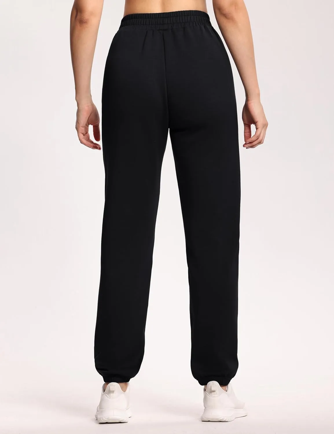 THE GYM PEOPLE Women's Baggy Cinch Bottom Sweatpants Lightweight Workout Joggers Pants with Pockets