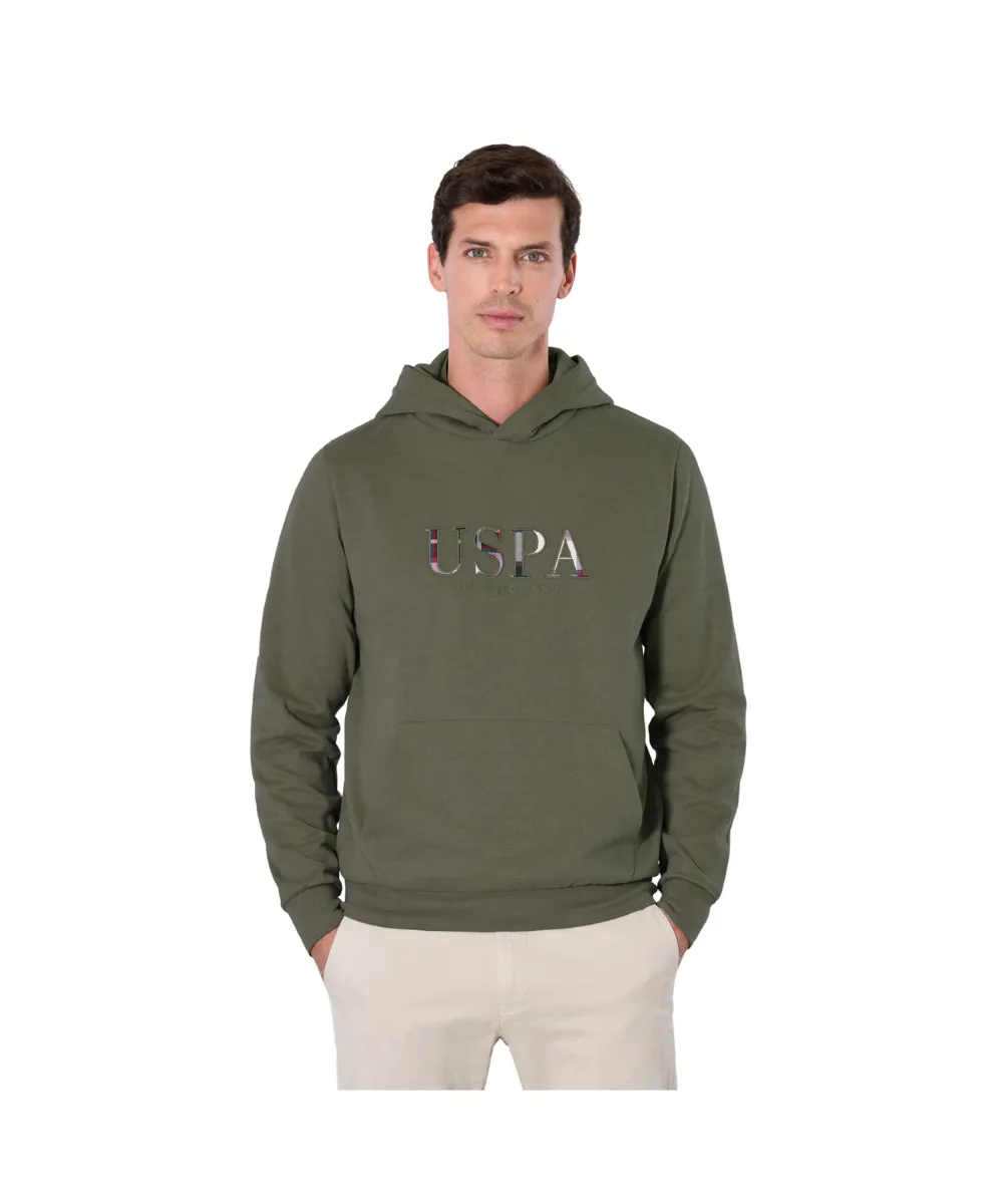US POLO MEN HOODY FLEECE