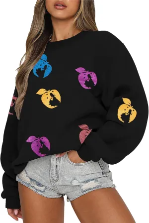 VILOVE Magical Sweatshirt Women Cute Glitter Magic Princess Sweater Family Vacation Shirt Casual Long Sleeve Top
