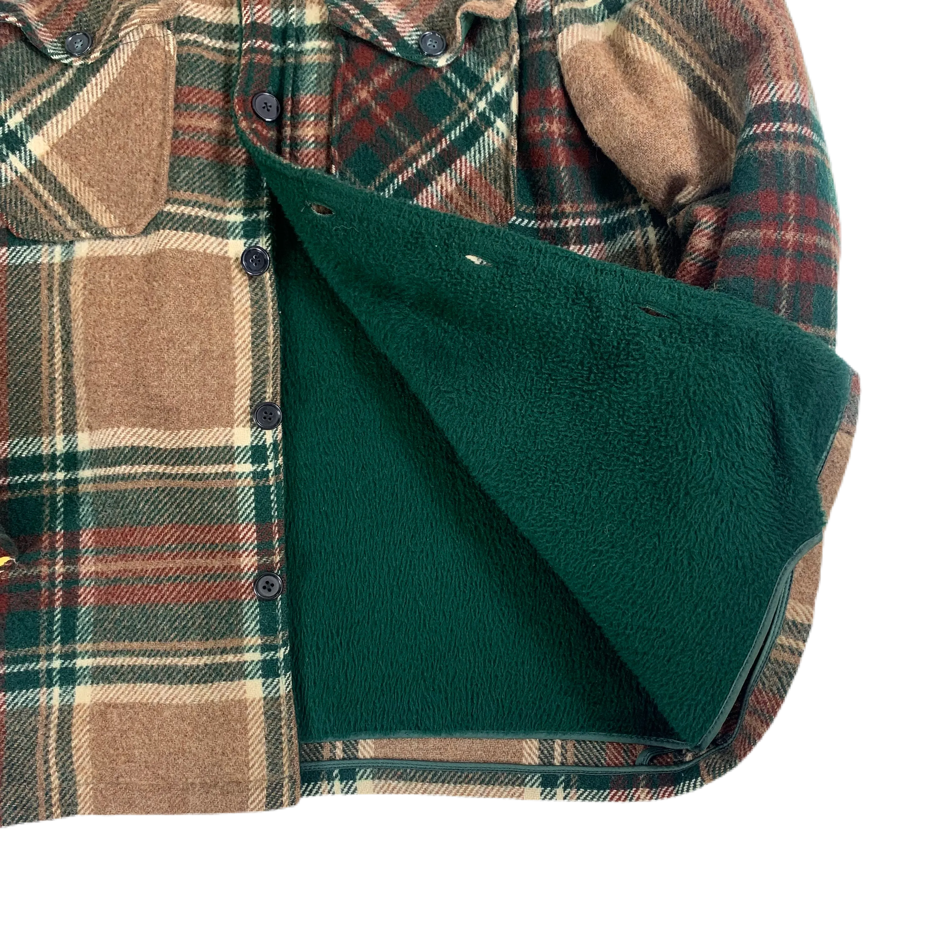 Vintage Woolrich "Pile-Lined" Heavy Wool Jacket