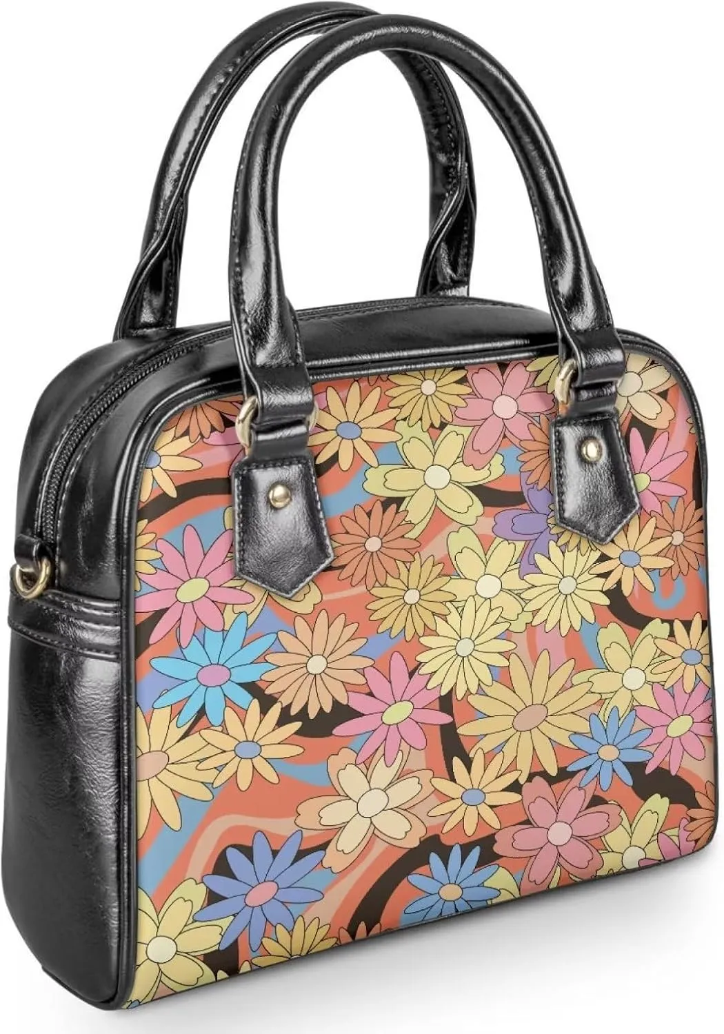 Waterproof Saddle Bag, Shoulder Bag for Women, Fashionable Cross Body bag Purses for Girls Teen