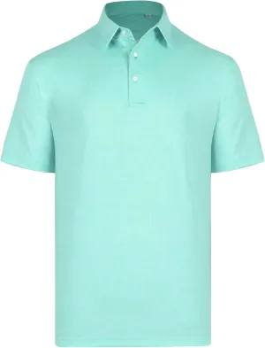 White Label Golf-Mens Golf Short Sleeve Performance Moisture Wicking Quick Dry Polo Shirt-The Breezy Polo