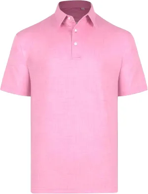 White Label Golf-Mens Golf Short Sleeve Performance Moisture Wicking Quick Dry Polo Shirt-The Breezy Polo