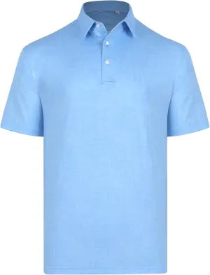 White Label Golf-Mens Golf Short Sleeve Performance Moisture Wicking Quick Dry Polo Shirt-The Breezy Polo