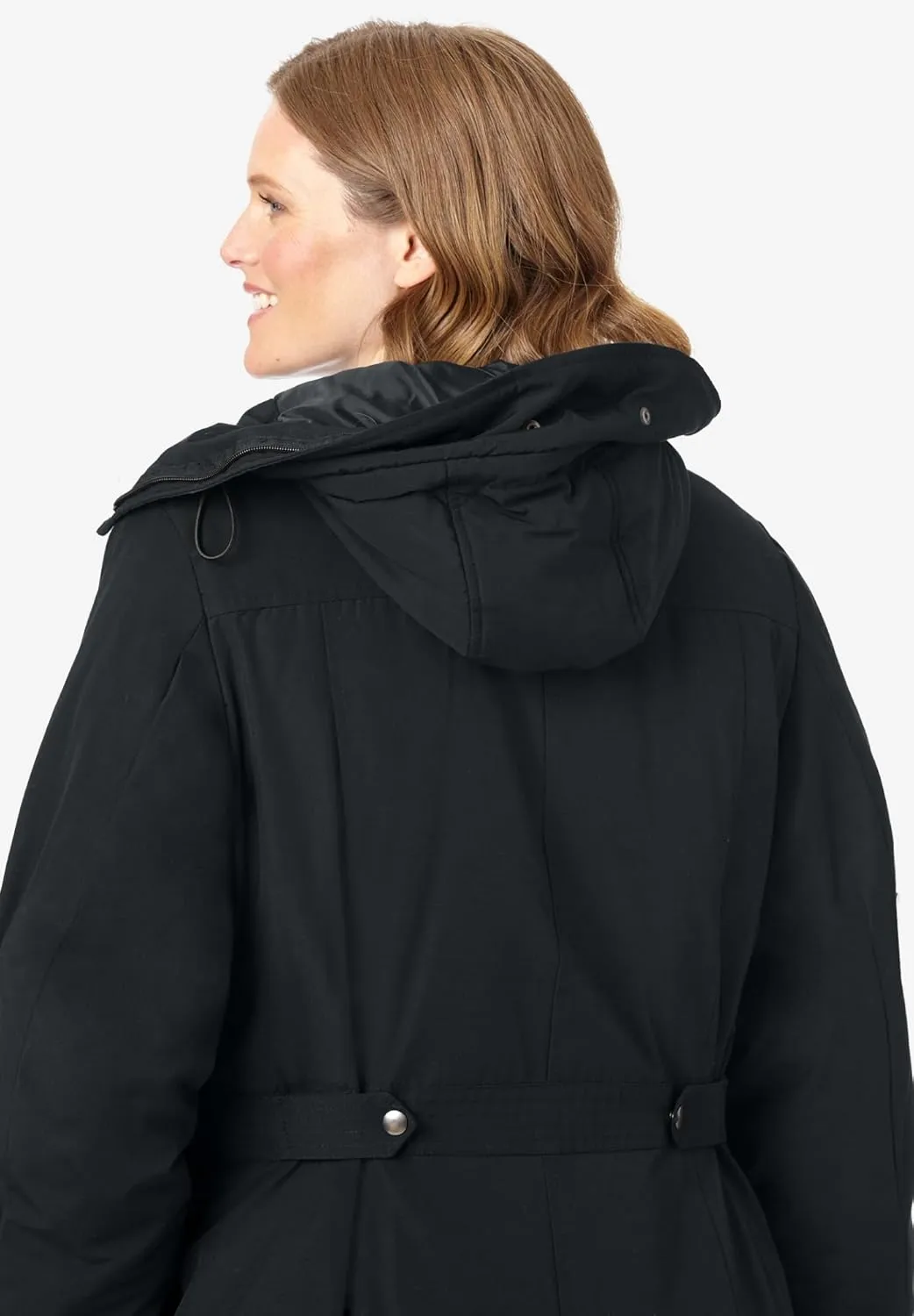 Woman Within Plus Size The Arctic Parka In Extra Long Length