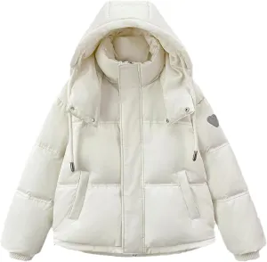 Women Thick Down Cotton Padded Cold Coat Female Plus Size Loose Overcoat Hooded Short Parkas Women Winter Oversize Jacket