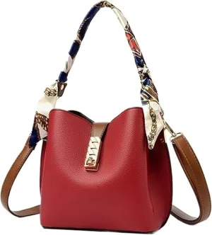 Women's Fashionable Ocean Bucket Handbag - Simple Shoulder Crossbody Bag for Everyday Use