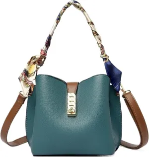 Women's Fashionable Ocean Bucket Handbag - Simple Shoulder Crossbody Bag for Everyday Use