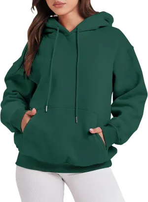 Womens Oversized Hoodies Fleece Sweatshirts Long Sleeve Sweaters Pullover Fall Outfits sweatshirts
