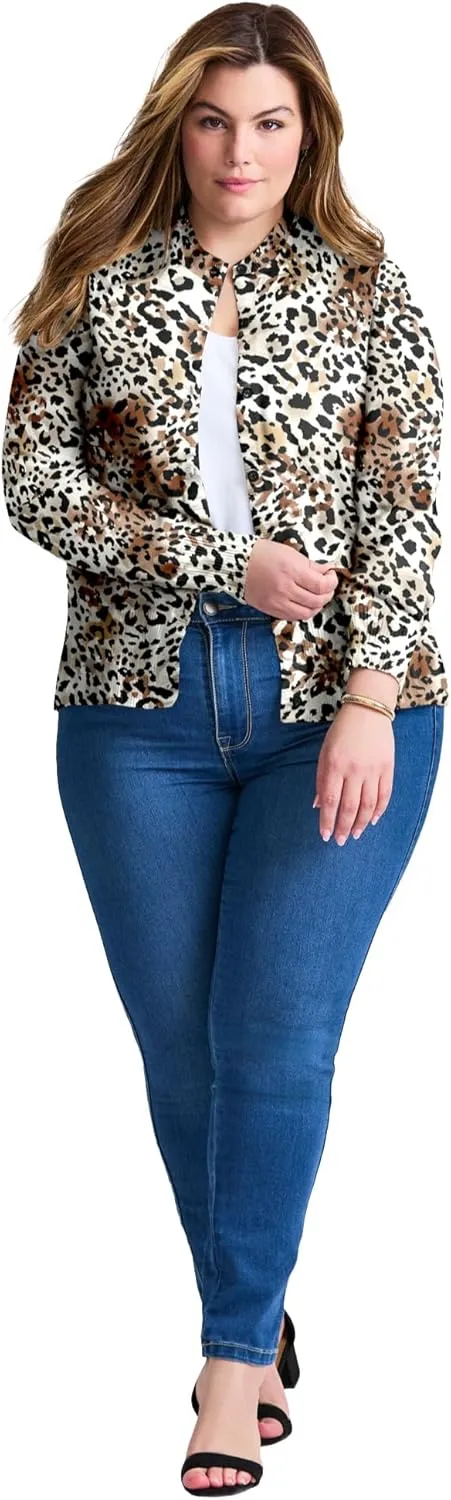 Women's Plus Size Signature Fine Gauge Cardigan