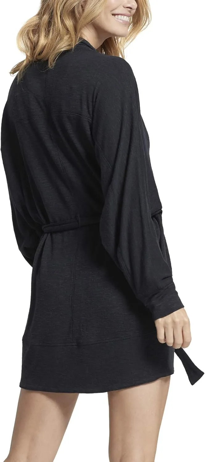 Yummie womens Slub Knit Lounge Cocoon Wrap Cardigan